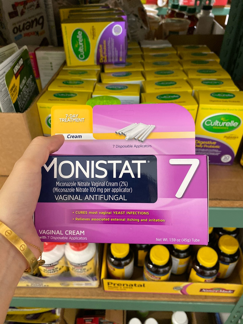 Monistat7妇科凝胶，美国妇科医生推荐NO.1