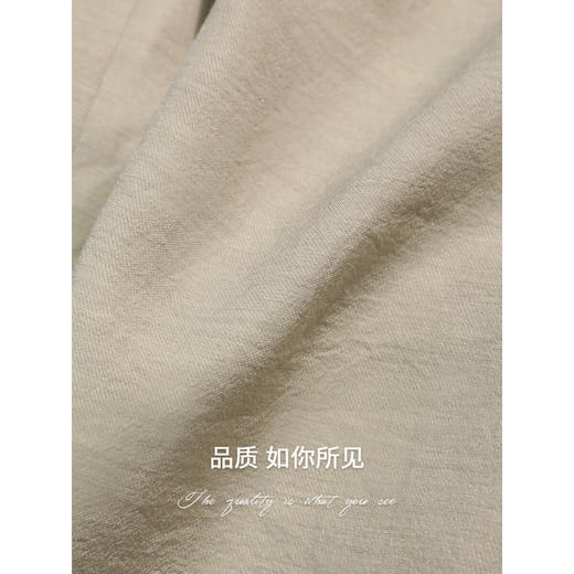 COCOBELLA[木兰系列]蝙蝠袖短款西装气质通勤裸领外套SC0047 商品图4