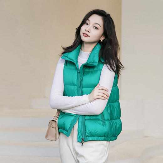 火桐hooton立领羽绒马甲 WT9091 商品图4