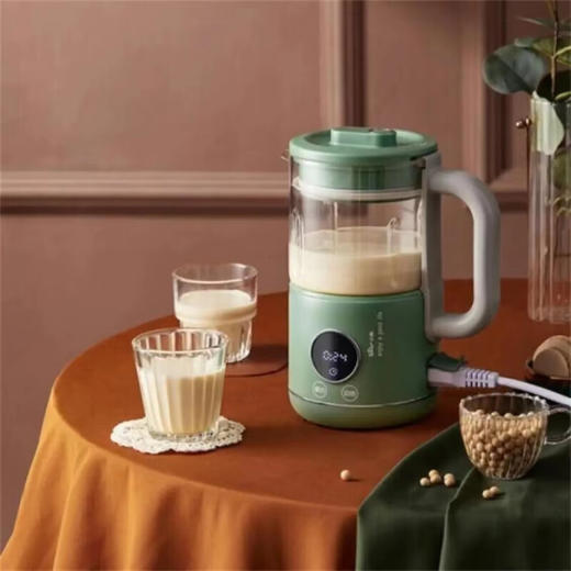 小熊400ml单人破壁机小型多功能家用智能加热果汁料理机搅拌机 PBJ-B05G1 商品图3