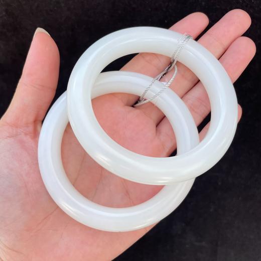 精品新疆羊脂白-手镯 商品图0