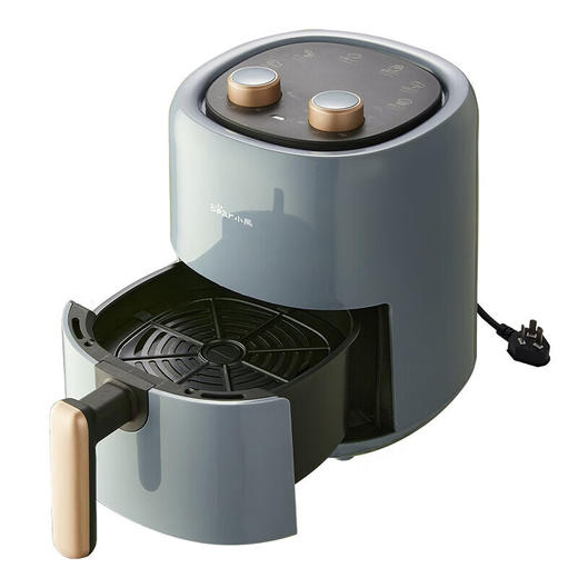 小熊（Bear）空气炸锅 家用多功能锅3L 微电脑触控电炸锅 微蒸汽空气烤可拆卸易清洗QZG-E12W5 商品图3