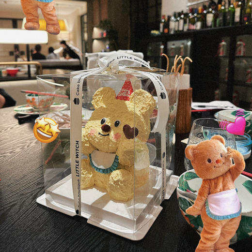 LITTLE WITCH黄油小熊4英寸加高款式 可爱的刚刚好的大小 商品图3