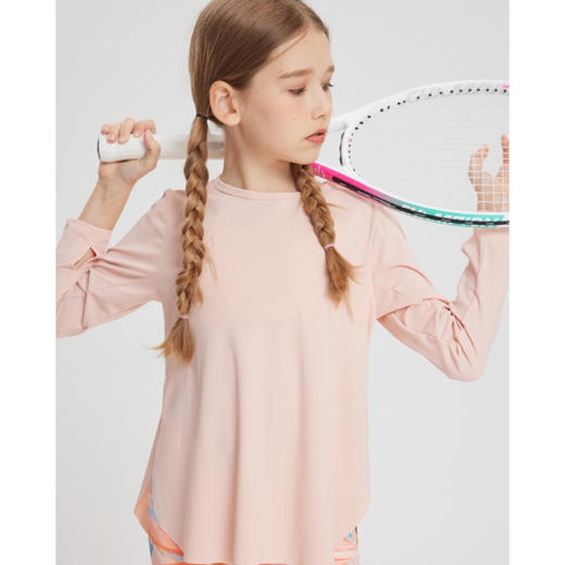 *【A类品质，套装自由搭配，吸湿速干】SIIJJEYY秋季女童运动瑜伽健身打底衫速干高弹力鲨鱼裤舒适服运动套装 商品图7