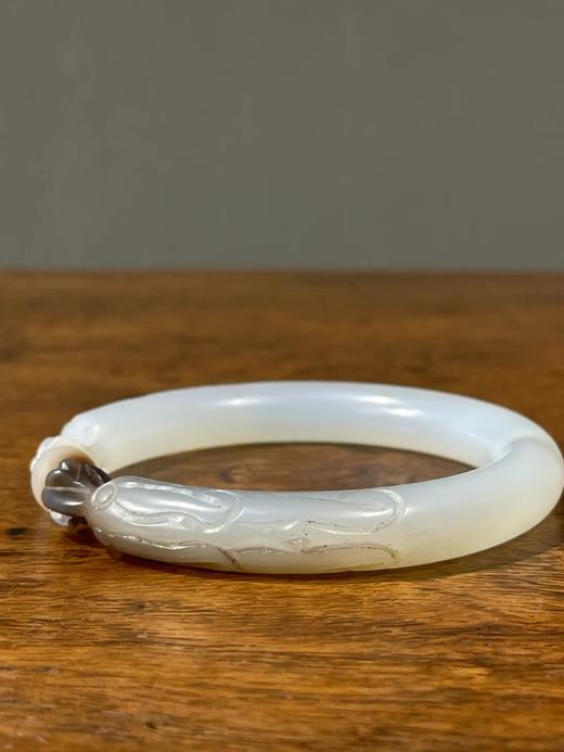 黑沁玛瑙巧雕双龙抢珠手镯，顺丰包邮 商品图7