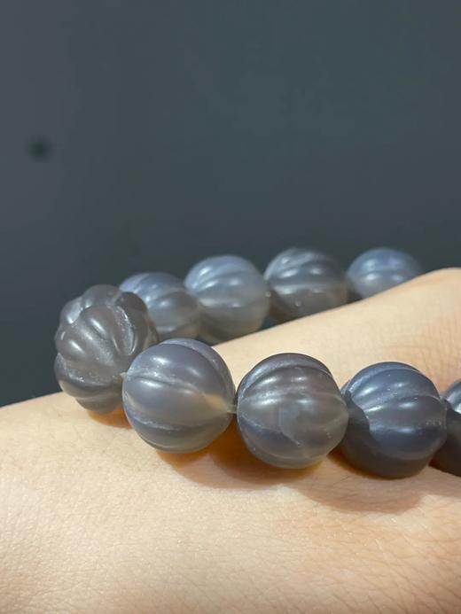 鱼瑙冻玛瑙瓜棱珠手链，顺丰包邮 商品图13