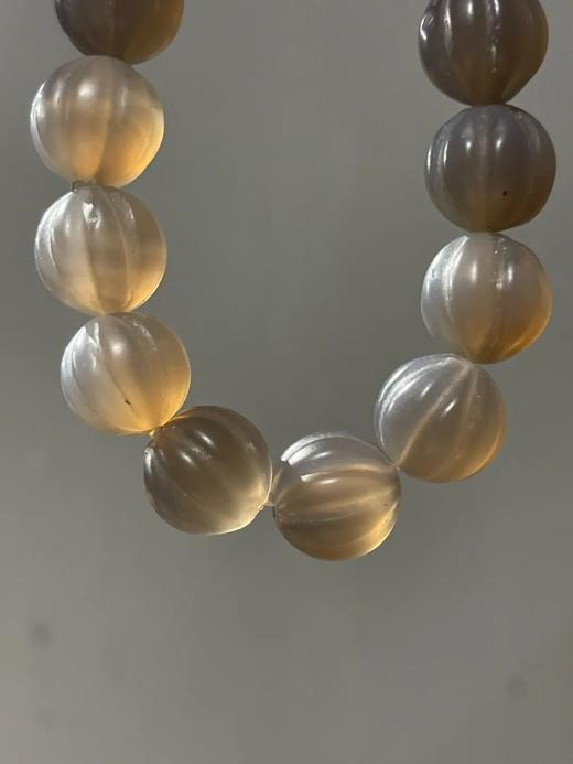 鱼瑙冻玛瑙瓜棱珠手链，顺丰包邮 商品图11