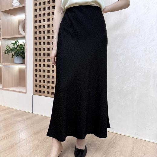 火桐hooton 19姆米冰雪傲梅冠乐绉半裙232BQ7212 商品图0