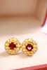 1.19ct 红宝石耳钉 商品缩略图4