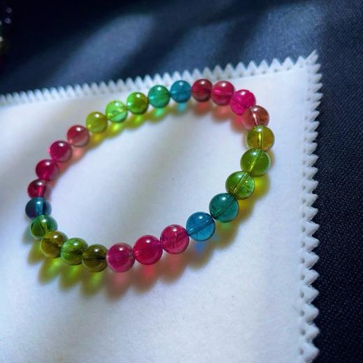 12.4g 7mm 碧玺手链 商品图3