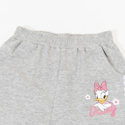 迪士尼童装女童纯棉休闲长裤2024春秋款可爱黛丝卡通萌宝宝束脚裤ZD3DK010 商品图8