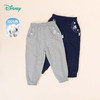 迪士尼童装女童纯棉长裤2024春秋卡通米妮宝宝甜美小花休闲束脚裤ZD3DK011 商品缩略图2