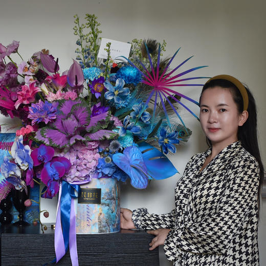 《流年异彩》高奢定制蓝色色抱抱桶 商品图10