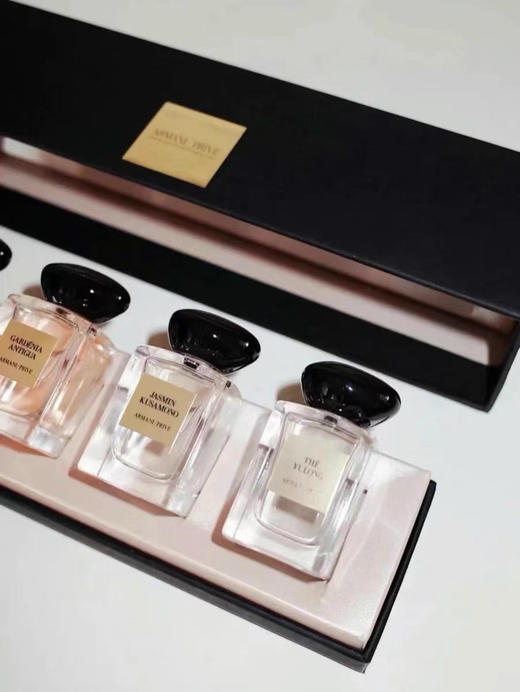 【海关保税直发】阿玛尼高定私藏香水7.5ml五件套-玉龙茶+和风茉莉+米兰玫瑰+苏州牡丹+栀子麝香-会员5折 商品图2