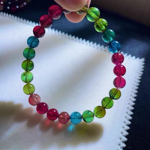 12.4g 7mm 碧玺手链 商品图6