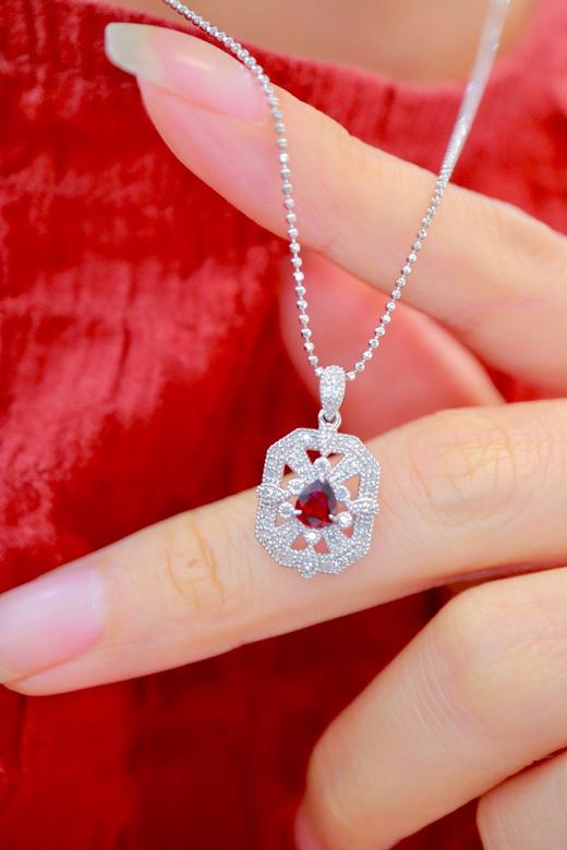 0.4ct 红宝石吊坠 商品图6