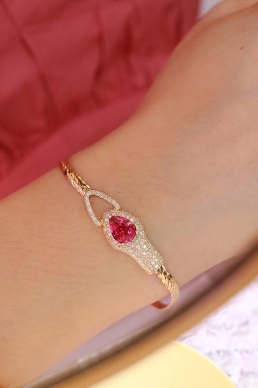 1.7ct 碧玺手链 商品图5