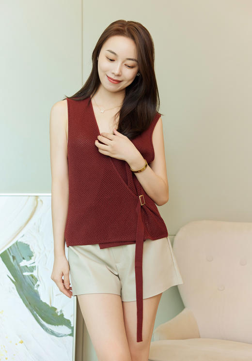 百搭神器|显瘦蛋白皮短裤 商品图5