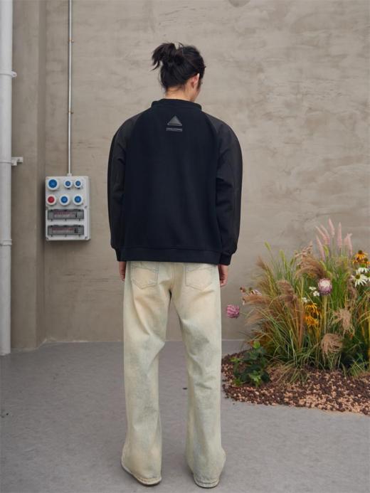 WY176秋冬新款国风立体卫衣男女秋季休闲宽松时尚长袖百搭上衣 商品图1