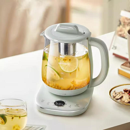 小熊YSH-B18P1养生壶煮茶壶电水壶花茶壶1.8L电热烧水壶 商品图2