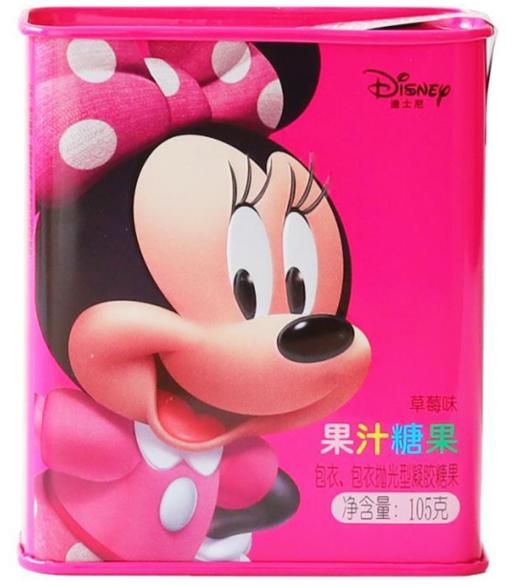 Disney/迪士尼 果汁糖果草莓味105g 商品图0