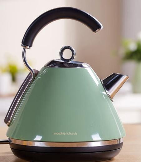 摩飞（13513）（Morphyrichards） 家用电热水壶进口304不锈钢大容量烧水壶 MR7456A 1.5L 商品图0
