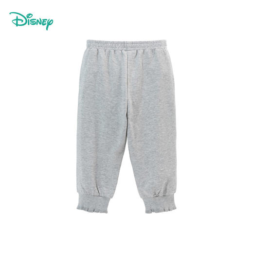 迪士尼童装女童纯棉休闲长裤2024春秋款可爱黛丝卡通萌宝宝束脚裤ZD3DK010 商品图6