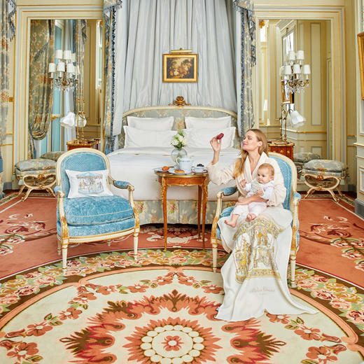 Atelier Choux 法国轻奢艺术羊绒四季盖毯70*120cm+同款包巾100*100cm 婴幼儿毯儿童被子成人披肩 | 50%羊毛 50%羊绒 商品图10