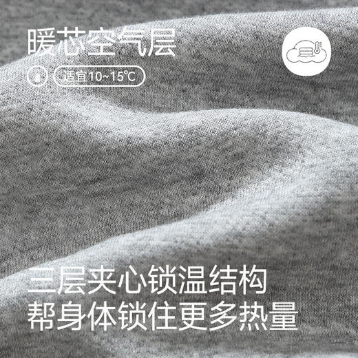 芬腾睡衣女空气棉夹层秋冬纯棉长袖套装春秋三层加厚加大码家居服 商品图2