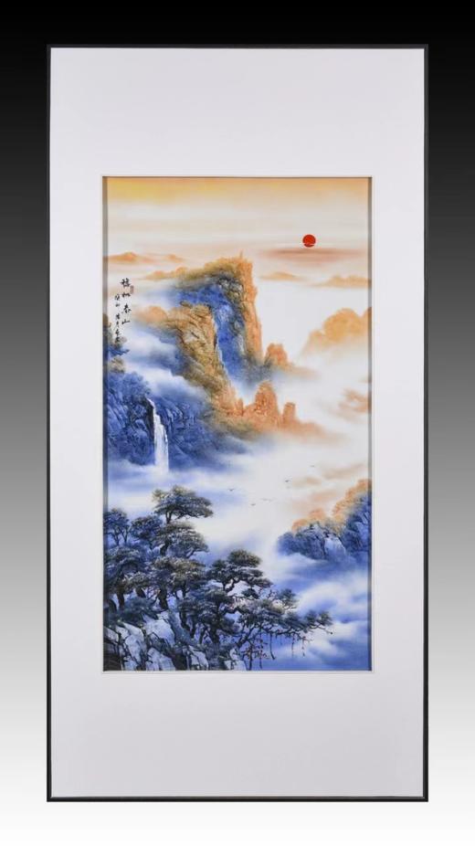 稳如泰山瓷板画 商品图0