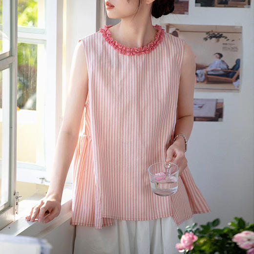 裁缝学苑AQ342无袖衬衫纸样女装新款夏款无袖衬衣小衫上衣服装打板 商品图2