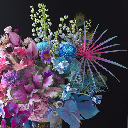 《流年异彩》高奢定制蓝色色抱抱桶 商品图4