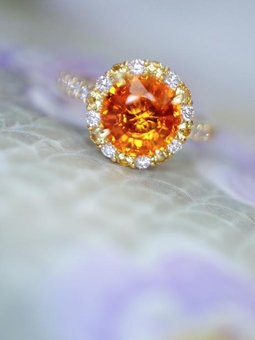 2.20ct 芬达石戒指 商品图4