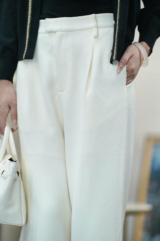 【内购不退换】【黑L2白L1】臣禾休闲直筒裤K203060408 商品图6