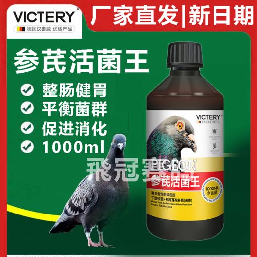 汉诺威【参芪活菌王】1000ml调理肠道鸽子拉稀水便止痢 商品图0