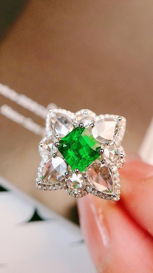 0.71ct 祖母绿戒指 商品图0