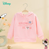 迪士尼童装女童连帽卫衣2024秋季新款甜心花朵米妮宝宝套头上衣ZD3DS003 商品缩略图5