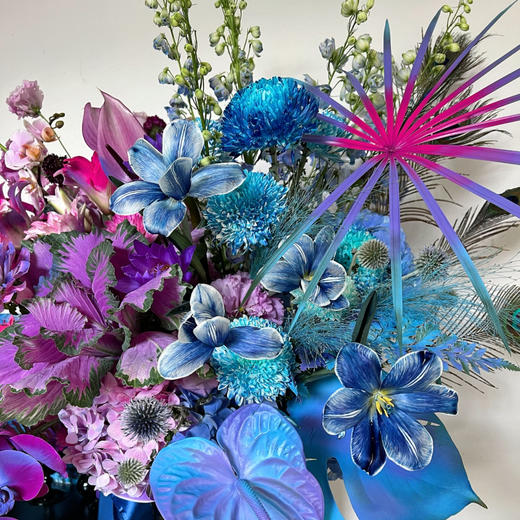 《流年异彩》高奢定制蓝色色抱抱桶 商品图1