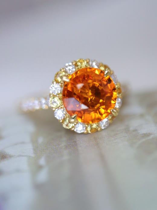 2.20ct 芬达石戒指 商品图0