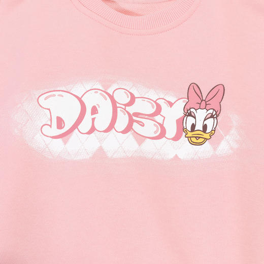 【商城同款】迪士尼童装女童套头卫衣2024秋季新款中小童甜美黛丝宝宝舒适上衣ZD3DS002 商品图7