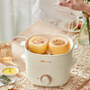 小熊（Bear）煮蛋器电蒸锅多功能锅家用电煮锅4L多用途锅双层蒸笼DZG-D40E1米黄色 商品缩略图4