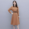时尚优雅，显瘦翻领连衣裙HR-SERQ2091 商品缩略图3