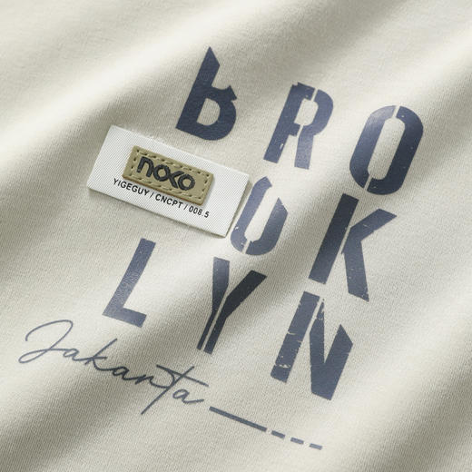 芬腾男士睡衣男秋款纯棉长袖圆领套头大码夏季薄款男生家居服套装 商品图3