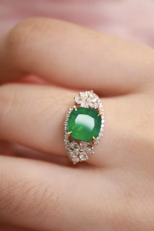 2.14ct 祖母绿戒指 商品图7