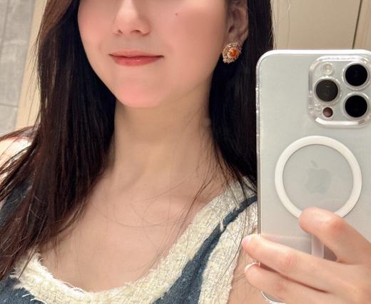 3.56ct 8.62g 芬达石耳环 商品图6