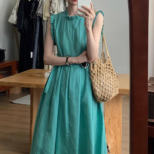 裁缝学苑AS319法式棉麻连衣裙纸样女装夏季新款长裙子版型图纸 商品图3