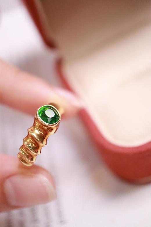 1.01ct 沙弗莱戒指 商品图4