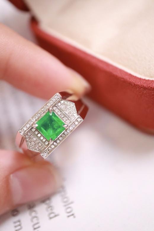0.98ct 祖母绿戒指 商品图5