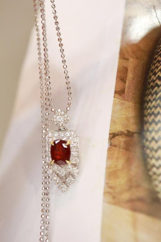 1.11ct 红宝石吊坠 商品图7