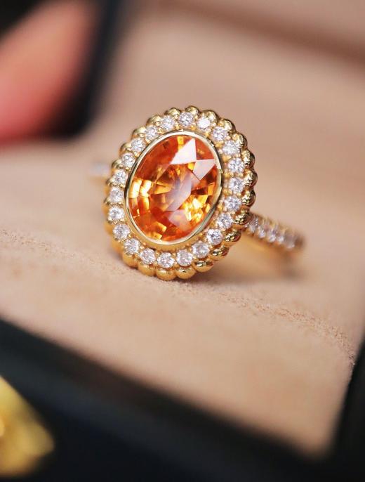 1.62ct 4.16g 芬达石戒指 商品图0